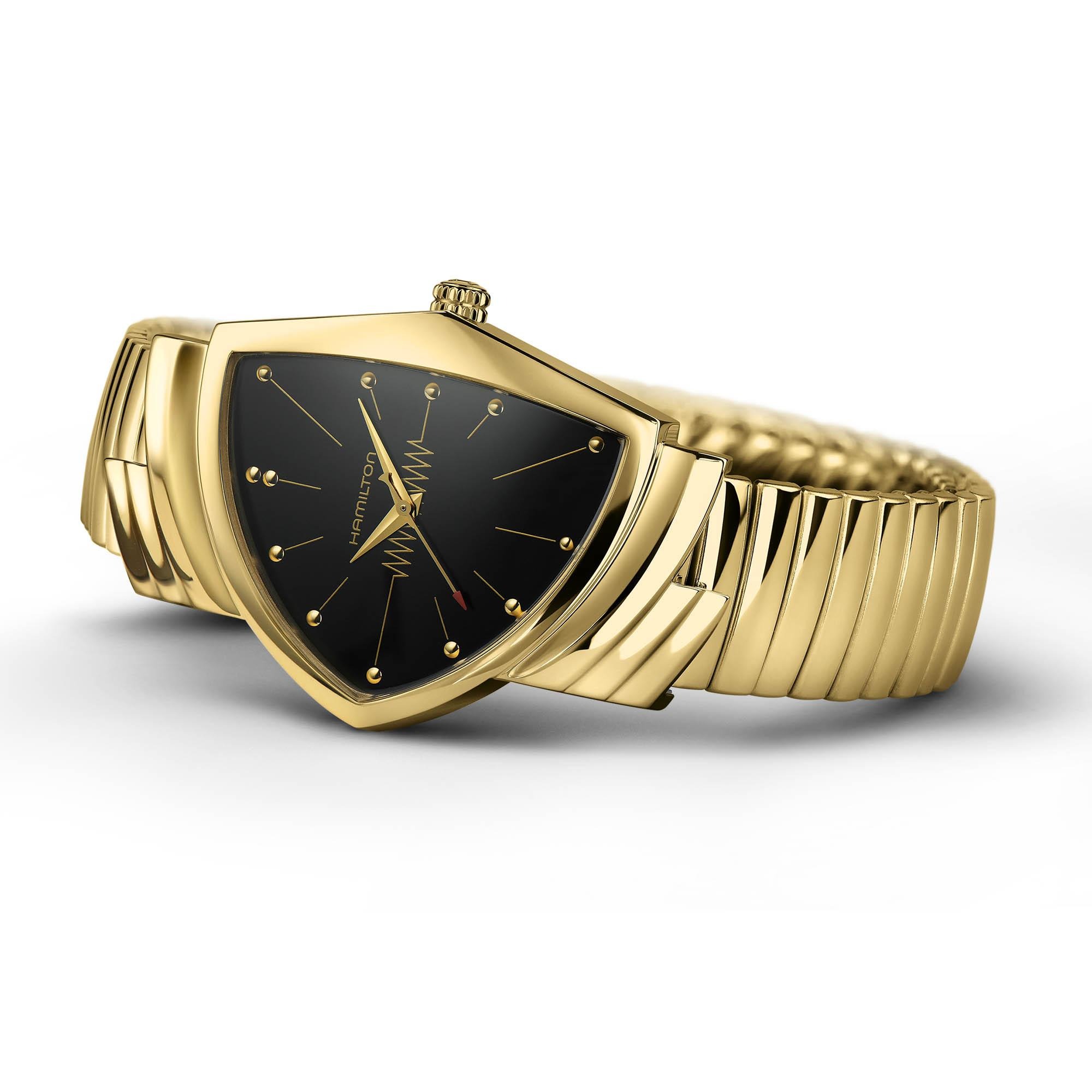 最終値下げハミルトンベンチュラゴールド